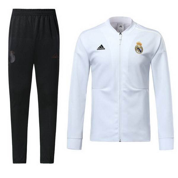 Chandal Real Madrid 2018/19 Blanco Negro